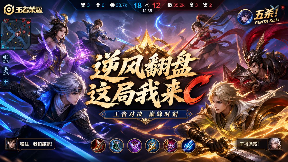 黑丝王者荣耀打野思路视频分享